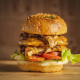 Double Peri Peri Chicken Fillet Burger Meal